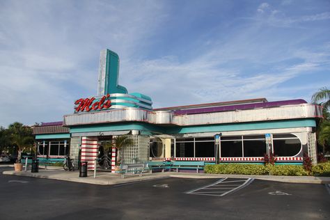 Retro Dinner Exterior, 1950s Diner Exterior, Retro Restaurant Exterior, 60s Diner Exterior, 50s Diner Exterior, 60s Buildings, American Diner Exterior, 1950s Buildings, Retro Diner Exterior