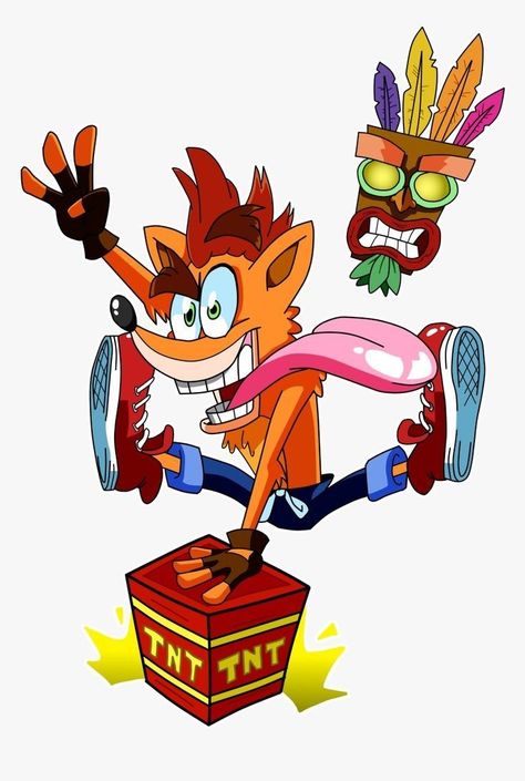 Crash Bandicoot Tattoo, Crash Bandicoot Characters, Tiki Tattoo, Cartoon Character Tattoos, Looney Tunes Cartoons, Posca Art, 4 By 4, Toyota 4x4, Toyota 4