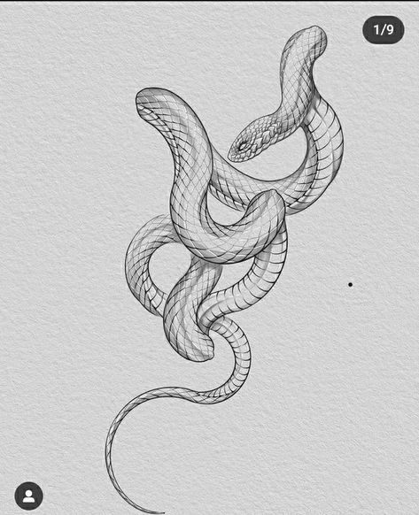 Drawing Snake, Snake Heads, Snake Dragon, Snake Drawing, Snake Tattoo Design, Tattoo Inspiration Men, Snake Head, Drawing Heads, Tattoo Portfolio