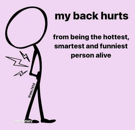 My Back Hurts, Back Hurts, Band Memes, Facebook Memes, Fb Memes, Literally Me, Really Funny, Feelings, Memes