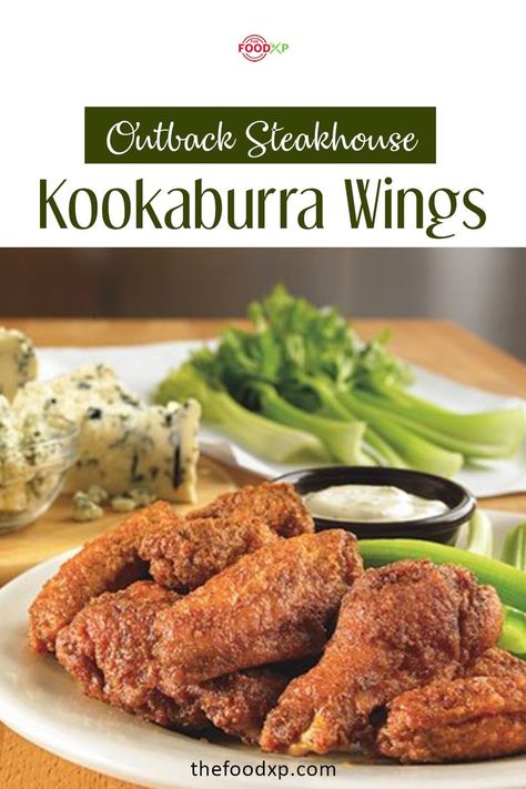 Outback Steakhouse Kookaburra Wings, Outback Wings Recipe Copycat, Kookaburra Wings Outback, Outback Kookaburra Wings Recipe, Outback Wings Recipe, Outback Wings, Outback Chicken Wings Recipe, Outback Chicken, Wing Sauces