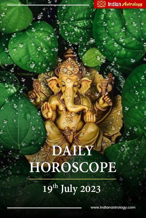 Today's Horoscope –19th July 2023 Read More - https://www.indianastrology.com/rashifal . . . . #dailyhoroscope #astrology #clearcommunication #selfexpressions #ganpati #bappa #motivation #inspiration #indianastrology #instagood #ınstadaily #instapic Pillayar Images, Ganesha Art Illustration, Dark Room Photography, Ganpati Bappa Wallpapers, Today's Horoscope, Shri Ganesh Images, Baby Ganesha, Today Horoscope, Ganesh Wallpaper