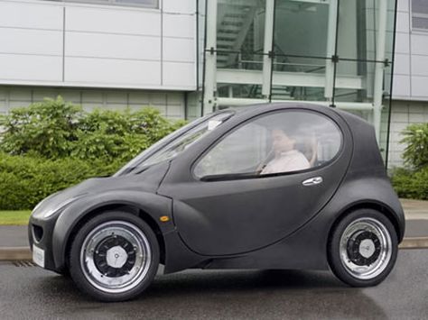 Cars are evil, right? But what if they ran on hydrogen, did 300 miles per gallon, were leased rather than owned, and were produced under an open source business model... One Seater Car, Hydrogen Car, Kei Car, Hydrogen Fuel Cell, Fuel Cell, Business Model, Car Set, Mini Cars, Small Cars