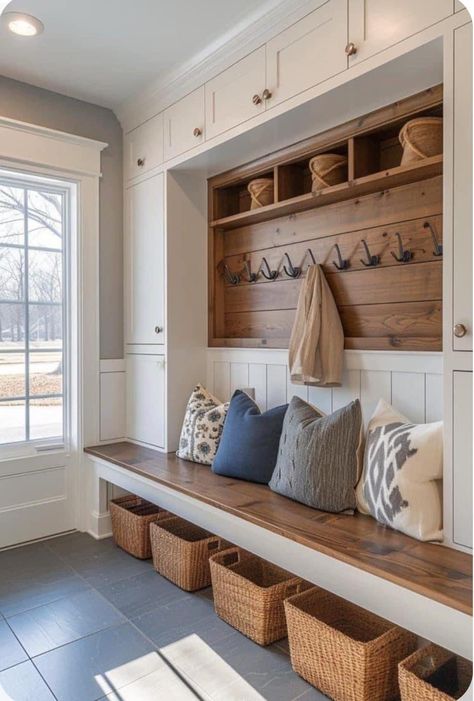 Small Mudroom Ideas, Mudroom Remodel, Mudroom Makeover, Mud Room Entry, Mudroom Entryway, Mudroom Decor, Mudroom Laundry Room, Mudroom Design, Mud Room Storage