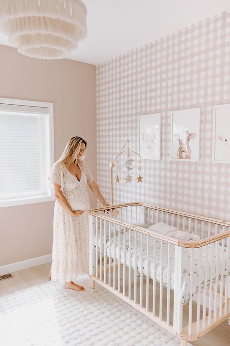 Jacqueline Fransway's Nursery Nursery For Girls Ideas, Nursery Girl Themes, Simple Girl Nursery, Twin Nursery Boy And Girl, Nursery Themes Girl, Girls Nursery Ideas, Nursery For Baby Girl, Nursery Ideas Girl, Ikea Baby Room