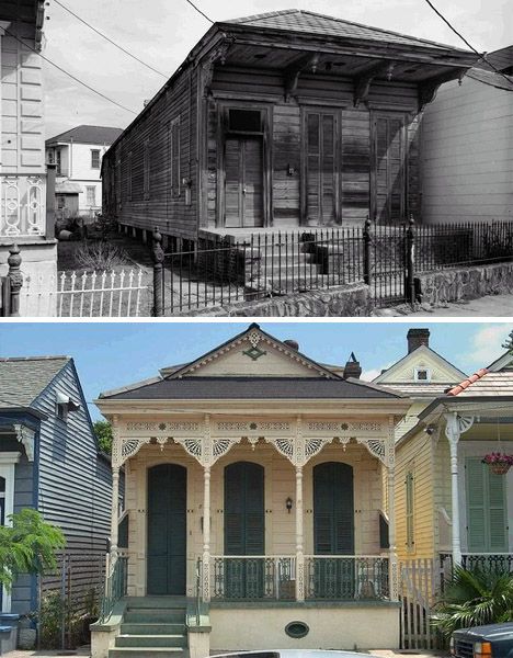 Shotgun House Floor Plans, Shotgun House Plans, New Orleans Style Homes, Southern Architecture, Shotgun House, Duplex Plans, Hallway Designs, Hallway Design, New Orleans Homes