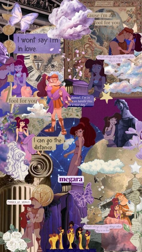 Taurus Wallpaper, Megara Disney, Meg Hercules, Cute Screen Savers, Disney Movies List, Hercules Disney, Movie Collage, Disney Princess Fan Art, Disney Hercules