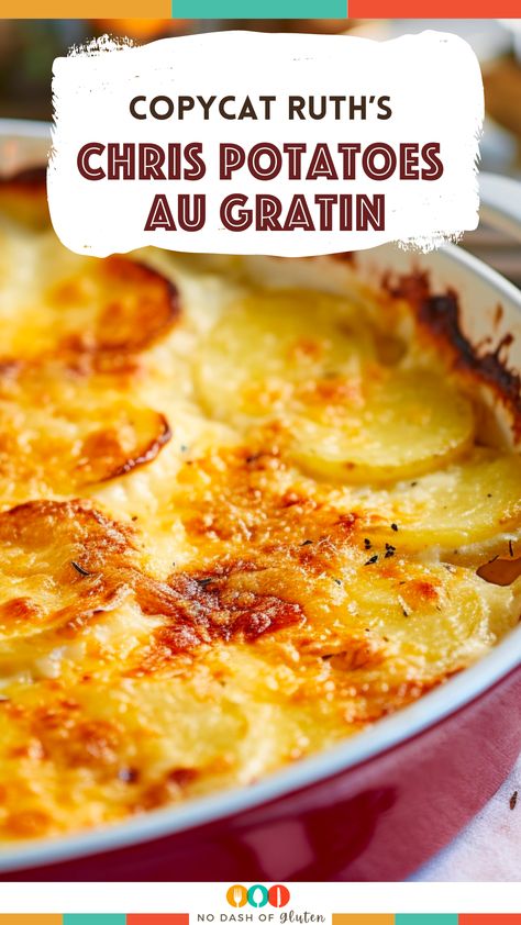 Craving the creamy decadence of Ruth's Chris Potatoes Au Gratin? Recreate this iconic steakhouse side at home! Our easy-to-follow recipe guarantees cheesy perfection. Make it tonight! Au Gratin Potato Recipes, Au Gratin Recipes, Potato Recipes Side Dishes, Potatoes Au Gratin, Potato Sides, French Classic, Potato Side Dishes, Potato Dishes, Potato Recipes