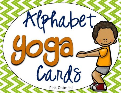 Alphabet Yoga Poses, Yoga Alphabet Poses, Yoga Alphabet, Alphabet Yoga, Yoga Asanas Names, Abc Yoga, Abc Crafts, Yoga Cards, Yoga Poster