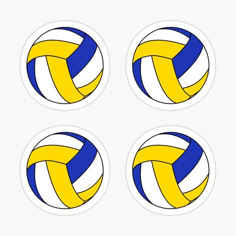 Get my art printed on awesome products. Support me at Redbubble #RBandME: https://www.redbubble.com/i/sticker/Volleyball-ball-pack-by-SupMicArt/102898830.EJUG5?asc=u Sport Stickers, Volleyball Ball, Paper Duck, Scrapbook Stickers Printable, Sports Balls, Football And Basketball, Scrapbook Stickers, Printable Stickers, Volleyball