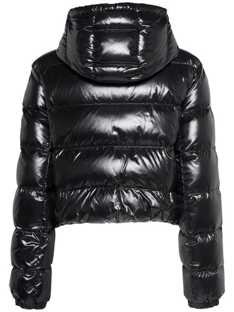 Find MONCLER Bayard Nylon Laqué Down Jacket on Editorialist. Model is wearing a size0 Down Jacket, Alaska, Puffer, Tommy Hilfiger, Black