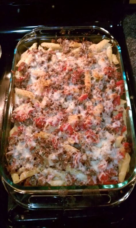 Recipe: Baked Penne with Deer Meat. #bellacreative #recipes #unprocessed Recipes For The Crockpot, Elk Recipes, Deer Recipes, Baked Penne, Deer Meat Recipes, Deer Meat, Renal Diet, Kidney Friendly, Hamburger Meat Recipes