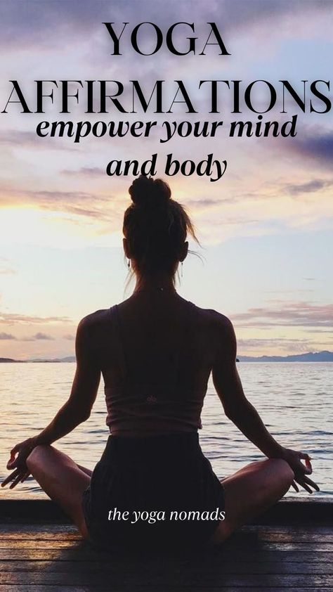 Elevate your yoga practice with empowering affirmations! 🧘‍♀️💫 Strengthen the mind-body connection and cultivate positive energy with these transformative mantras. Embrace self-love, confidence, and balance on and off the mat. #YogaAffirmations #Empowerment #MindBodyConnection #PositiveVibes #SelfLove #YogaJourney #WellnessWednesday #Mindfulness Yoga Affirmations, Spiritual Aesthetic, Yoga Themes, Empowering Affirmations, Yoga Aesthetic, Body Connection, Wellness Yoga, Balance And Harmony, Yoga Mantras