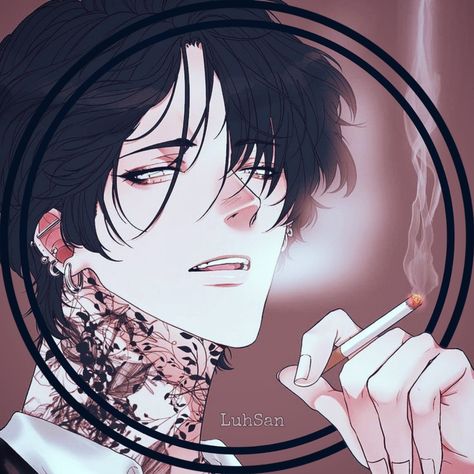 Jinnxianniee Art, Anime Icons Art, Boy Icon, Manga Fanart, Fanart Illustration, Anime Monsters, Roleplay Characters, Cool Anime Guys, Cute Anime Profile Pictures