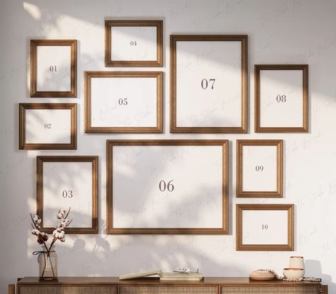 Eclectic Gallery Wall Mockup Eclectic Wall Art Mockup - Etsy UK Gallery Wall Template, Gallery Wall Mockup, Wall Art Mockup, Vintage Foto's, Gallery Wall Layout, Art Mockup, Wall Mockup, Eclectic Gallery Wall, Photo Wall Gallery