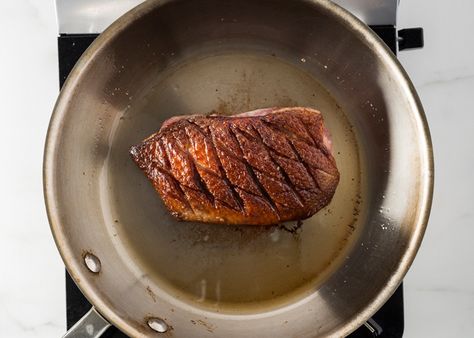 How to Sear Duck Breast, a Fast, Decadent Dinner - Bon Appétit Decadent Dinner, Duck Breast Recipe, Seared Duck, Venison Stew, Duck Breast, Duck Recipes, Main Course Recipes, Poultry Recipes, Red Meat