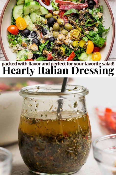 Authentic Italian Dressing, Italian Dressing Salad, Sicilian Salad Dressing, Make Italian Dressing, Sicilian Oven Salad Dressing, Authentic Italian Salad Dressing, Italian Dressing Recipe, Copycat Good Seasons Italian Dressing, Italian Salad Dressing Homemade