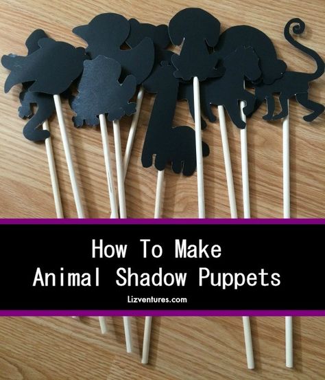 Animal Shadow, Paper Craft Ideas For Kids, Puppets For Kids, Shadow Theatre, Paper Craft Ideas, Craft Ideas For Kids, Puppet Making, Puppet Theater, Puppet Show