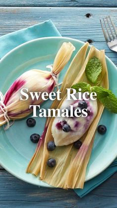 Dessert Tamales, Mahatma Rice, Sweet Tamales, Rice Video, Tamale Recipe, Sweet Rice, Meals Ideas, Juice Bar, Bar Menu