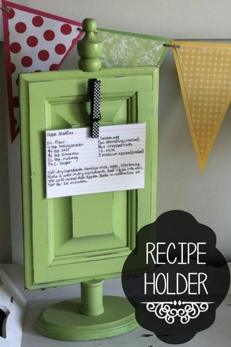 50 Fabulous Mother’s Day Gifts You Can Make For Under $20 - Page 2 of 5 - DIY & Crafts Recipe Display, Diy Kitchen Projects, Recipe Holder, Diy Recipe, Diy Mothers Day Gifts, Mother's Day Diy, Crafty Craft, Crafty Diy, Craft Time