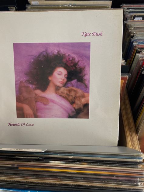 Kate Bush Vinyl, Vinyl Records Aesthetic, Records Aesthetic, Donald Fagen, Hounds Of Love, Kate Bush, Red Pictures, Mood And Tone, Vinyl Cover