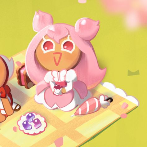 ᴹᵃᵗᶜʰ ᵖᶠᵖ ⁱᶜᵒⁿ Cookie Run Kingdom Matching Pfp, Cookie Run Matching Pfp, Cookie Run Matching Icons, Crk Matching Pfp, Crk Icon, Cherry Blossom Cookie, Random Pfp, Match Pfp, Cherry Cookies