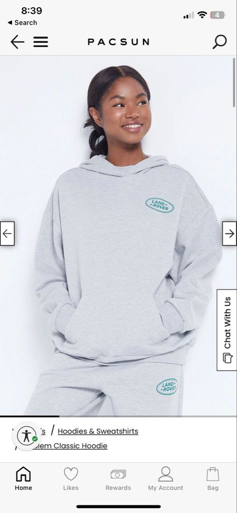 Land Rover Hoodie, Land Rover Shirt, Comfy Fits, Pacsun, Land Rover, Crew Neck, Outfit Inspo, Wardrobe