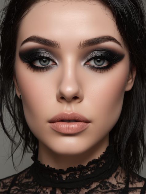 17 Subtle Goth Makeup Looks – Scan to Talk Subtle Goth Makeup, Subtle Goth, Colorful Eyeshadow Looks, Mascara Best, Goth Makeup Looks, Plum Eyeshadow, Best Waterproof Mascara, Pale Lips, Taupe Eyeshadow