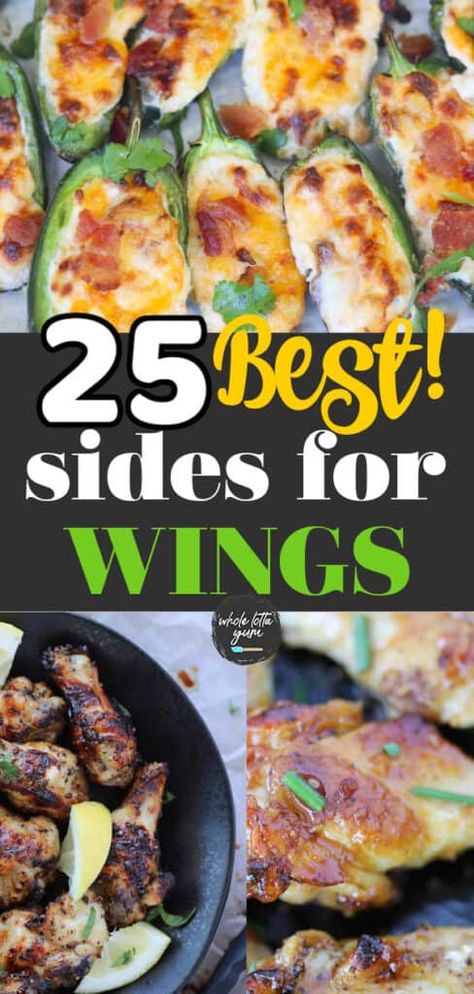 Chicken Wing Party Platter Ideas, Chicken Wings Appetizers For Party, Chicken Wings For A Crowd Parties, Buffalo Wings Meal Ideas, Different Ways To Make Chicken Wings, Side For Wings Ideas, Hot Wing Dinner Sides, Chicken Wings Party Display, Different Flavor Wings