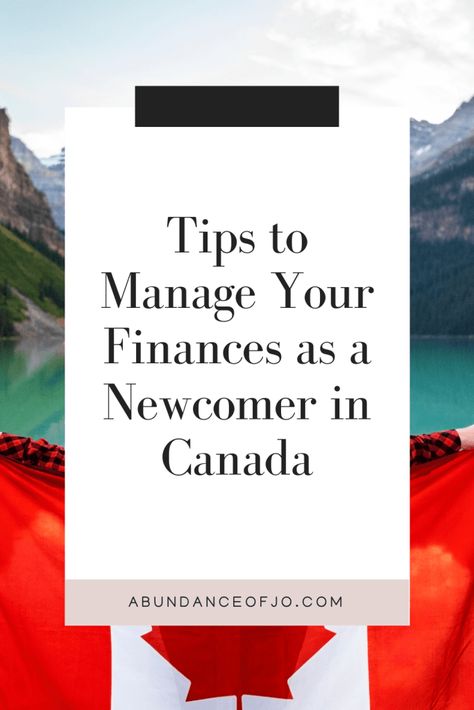 You’ve made the decision to come to Canada and you are excited to start this new journey in the land of the Maple Leaf. Moving to a new country is not an easy feat as you have to sometimes learn... Read More The post Tips to Manage Your Finances as a Newcomer in Canada appeared first on Abundance of Jo. Canada Money, Moving To A New Country, Canadian Things, Graphic Design Books, Canadian Travel, Moving To Canada, Managing Finances, Making A Budget, Moving Tips