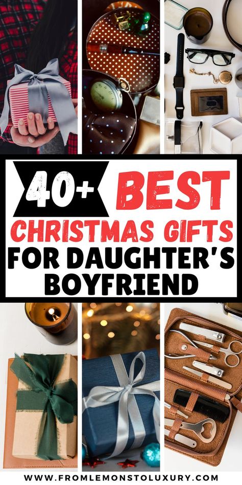 christmas gift for daughters boyfriend Daughters Boyfriend Gifts, Gifts For Daughters Boyfriend, Gifts For Sons Girlfriend Ideas, Gifts For Adult Daughters, Parents Gift Ideas, Boyfriend Christmas Gift Ideas, Boyfriend Stocking Stuffers, Boyfriend Gift Ideas, Family Gift Baskets