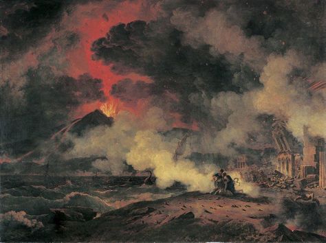 Pompeii, Eruption of Vesuvius, Pierre-Henri de Valenciennes. National Gallery of Art, Washington, Ailsa Mellon Bruce Collection. Pompeii Paintings, Pompeii And Herculaneum, Roman City, John William Waterhouse, Art Prints Online, National Gallery Of Art, Pompeii, Toulouse, Volcano