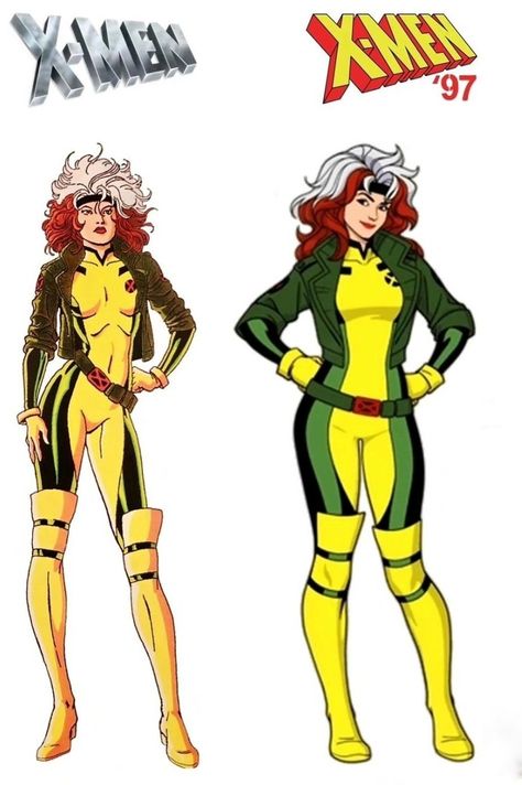 Rouge Xmen Costume, Rogue Cosplay Xmen, Rouge Xmen Evolution, Rogue Xmen 97, Rogue Xmen Comic, Rogue Xmen Costume, Rouge Xmen, Rogue Costume, Xmen Characters