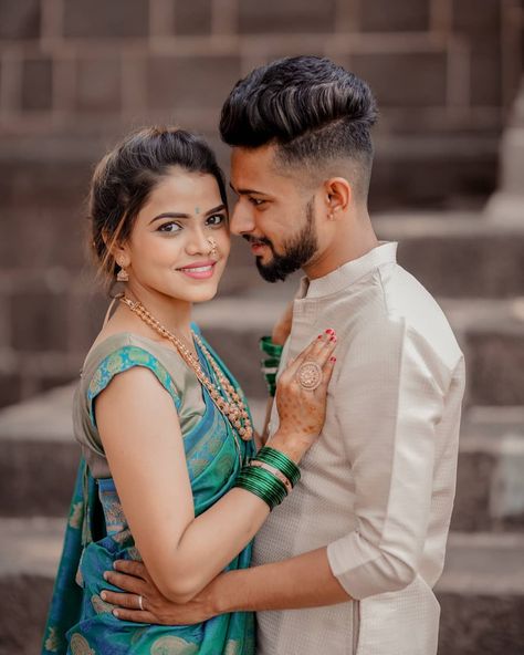 Indian Love Couple Pic, Love Couple Pic, Indian Love, Pre Wedding Photoshoot Props, Prewedding Shoot, Indian Bride Photography Poses, Indian Wedding Poses, Bride Photos Poses, Pre Wedding Photoshoot Outfit