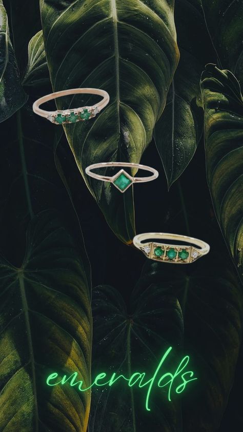 May's birthstone, the emerald, is a gem that radiates with the lush beauty of spring. Its vibrant green hue symbolizes renewal, growth, and prosperity. 💍: Riley, Miss Goodbar, Square Bezel Ring Emerald Birthstone, Bezel Ring, Vibrant Green, Birthstone Jewelry, Birthstone, Lush, Emerald, Gems, Square