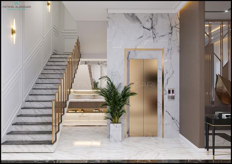 Lift Area Design Residential, Lift Lobby Design Residential Modern, Building Entry Design, Lift Wall Design, Lift Lobby Design Residential, Lobby Design Residential, Modern Livingrooms, Lift Wall, Lift Lobby Design