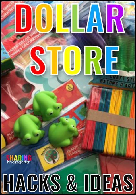 Dollar Store Kindergarten Ideas, Dollar Tree Busy Bags Toddler, Dollar Tree Kindergarten Ideas, Dollar Tree Kindergarten Activities, Dollar Store Busy Bags, Dollar Tree Kindergarten Centers, Homeschool Store Ideas, Dollar Tree Daycare Ideas, Diy Montessori Toys Dollar Tree