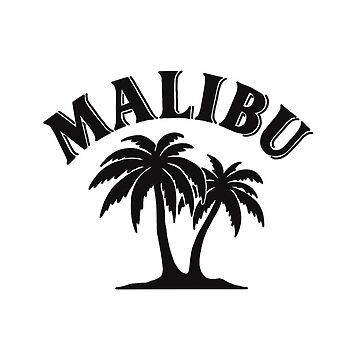 "Malibu logo " Classic T-Shirt for Sale by and3384 Malibu Tattoo, Malibu Logo, Malibu Drinks, Malibu Rum, Drinks Logo, Bubble Letters, Original Drawing, Art Wallpaper, Classic T Shirts