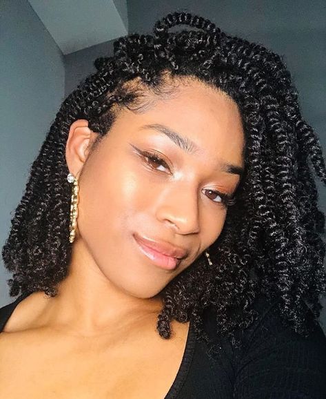 Springy Afro Twist Hairstyles, Afro Twist Hairstyles, Springy Afro Twist, Afro Twist, Spring Twists, Mini Twists, Braids Hair, Braid Tutorial, Crochet Braids