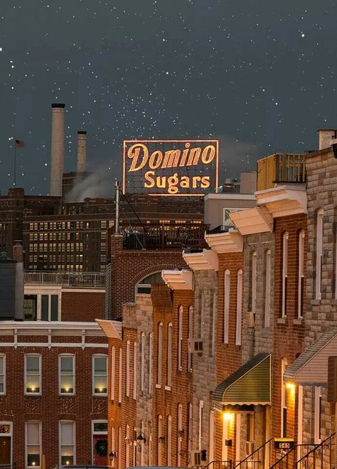 Domino Sugars Inner Harbor Baltimore, Baltimore Skyline, Baltimore Art, Eastern Shore Maryland, Free Classes, Charm City, Baltimore City, Baltimore Maryland, Eastern Shore