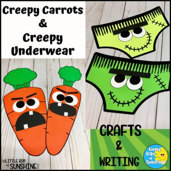 Creepy Carrots Costume, Color Monster Craft, Creepy Carrots Craft, Monsters Craft, Halloween School Activities, Homeschool Halloween, The Color Monster, Prek Halloween, Creepy Carrots