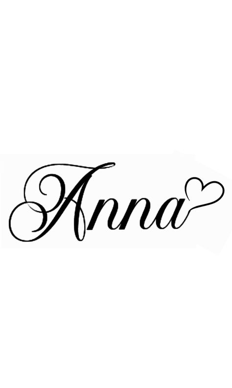 Anna Tattoo, Anna Name, Day Trips From Vienna, Teacup Tattoo, Name Drawings, Alphabet Signs, Full Sleeve Tattoo Design, Alphabet Photos, Calligraphy Name