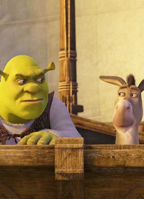 Shrek and Donkey Shrek And Donkey Aesthetic, Shrek Matching Wallpapers, Shrek Widget, Shrek And Donkey Matching Pfp, Shrek Pictures, Best Friend Duos, Donkey From Shrek, Shrek Aesthetic, Shrek And Donkey