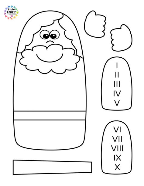 Moses And The 10 Commandments Preschool Craft, Preschool Ten Commandments Craft, Moses And The Ten Commandments Craft Preschool, Moses And 10 Commandments Craft, Moses Ten Commandments Craft, Moses And The Ten Commandments Craft, Moses 10 Commandments Craft, Ten Commandments Craft For Kids, 10 Commandments Craft Preschool