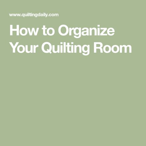 How to Organize Your Quilting Room Quilting Organization, Quilt Room Organization, Ironing Station, Quilt Room, Donation Box, Quilt Rack, Quilting Room, Quilting Tools, Foundation Piecing