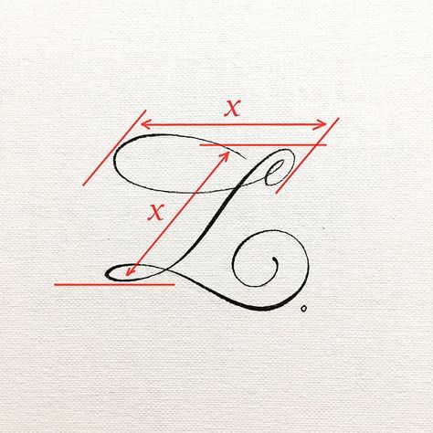 Capital L dimensions : The horizontal or diagonal entrance loop, can be as long in length, as the height of the letter. You can use this… | Instagram Names Beginning With L, Capital L, Calligraphy Handwriting, Good Karma, Tag A Friend, Brush Pen, Lettering Alphabet, Handwriting, In The Heights