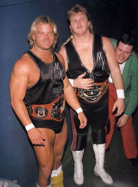 Nwa Wrestling, Midnight Express, Wwe Tag Teams, Watch Wrestling, Wrestling Stars, Wwe Wallpapers, The Golden Years, Pro Wrestler, Wrestling Superstars