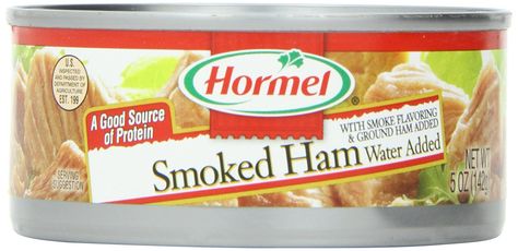 Hormel Smoked Ham, 5-Ounce Cans (Pack of 12) -- A special product just for you to view. See it now! : Fresh Groceries Hormel Ham Recipe, Smoked Ham Recipes, Smoked Ham Recipe, Ham Salad Recipes, Fresh Ham, Canned Meats, Natural Juice, Canned Ham, Ham Salad