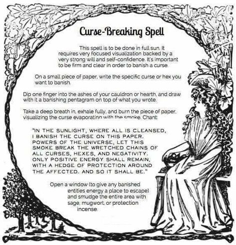 Curse Breaking, Spells That Actually Work, Curse Spells, Dark Spells, Real Love Spells, Break Up Spells, Witchcraft Spells For Beginners, Hoodoo Spells, Revenge Spells