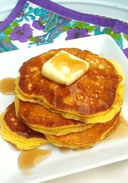 Johnny Cakes Recipe, Cracker Barrel Pancakes, Johnny Cakes, Sour Cream Pancakes, Cream Pancakes, Johnny Cake, Doughnut Shop, Keto Pancakes, The Pioneer Woman